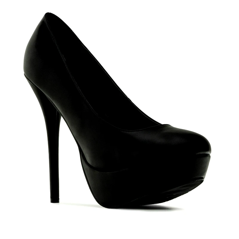 Andres Machado Andres Machado 453-01 Γόβα Μαύρη 15cm