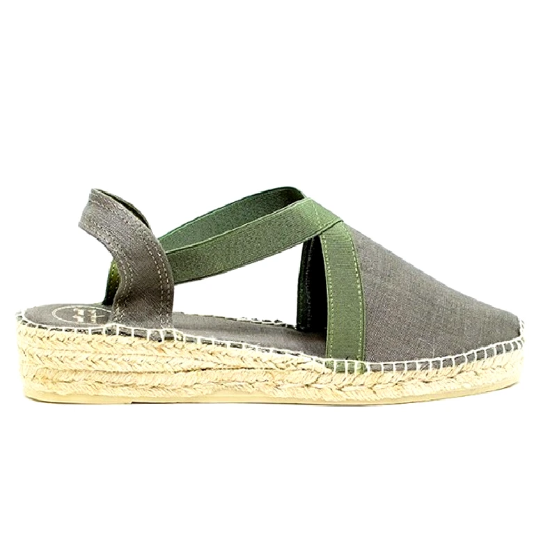 Toni Pons Toni Pons Verona-19 Πλατφόρμα Χακί 4cm