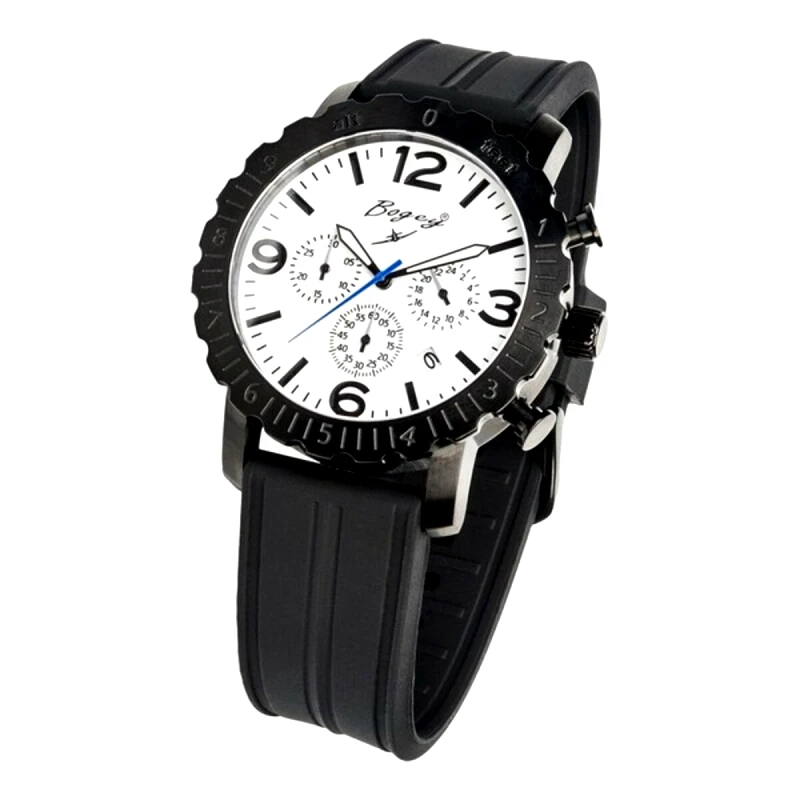 Bogey Ανδρικά Ρολόγια Bogey BSFS006WBBK (Ø 44 mm)