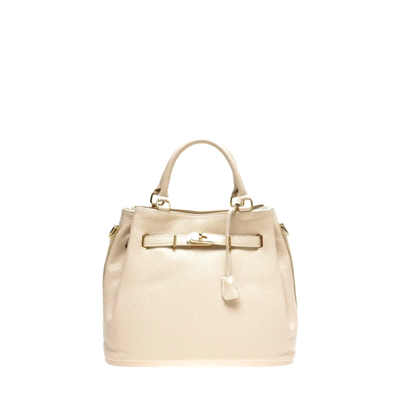 Anna Luchini Γυναικεία Τσάντα Anna Luchini SS22-AL-1762-BEIGE Μπεζ 36 x 29 x 17 cm