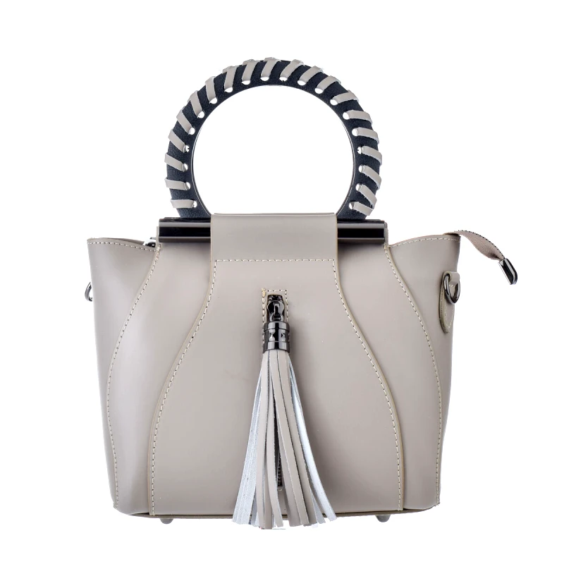 Mia Tomazzi Γυναικεία Τσάντα Mia Tomazzi WB201297-GREY Μπεζ 21 x 18 x 7 cm