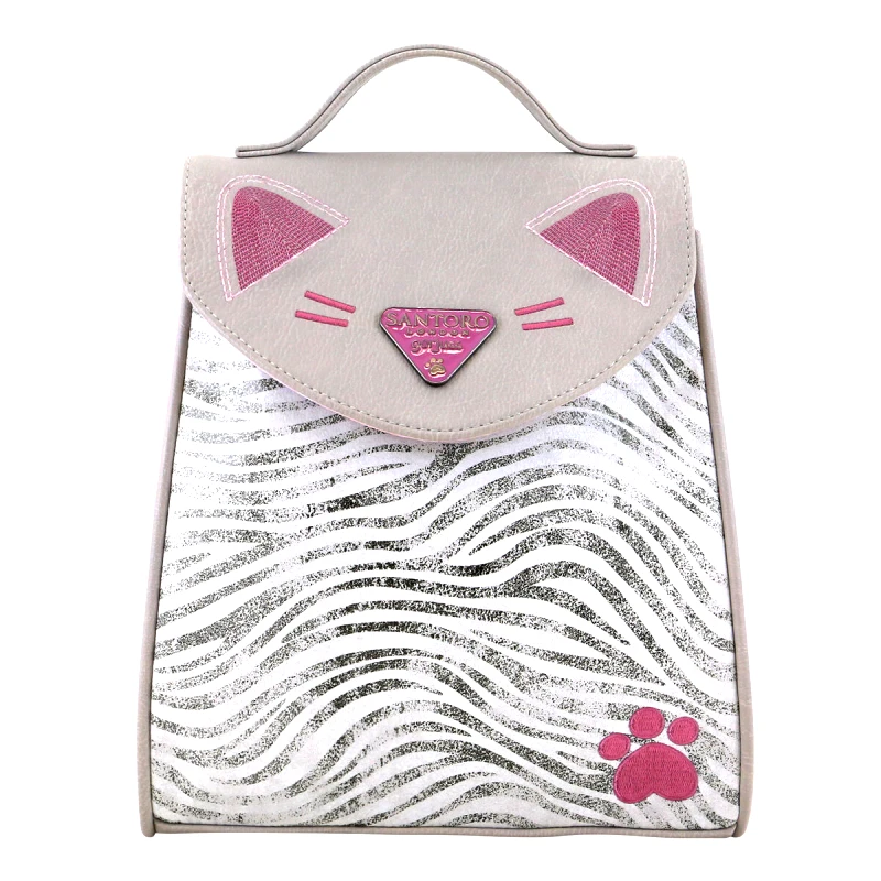 Gorjuss Σακίδιο Πλάτης Casual Gorjuss Ruby wild Γκρι (23 x 11 x 27 cm)