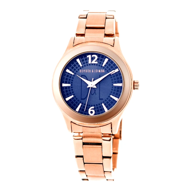 Devota & Lomba Γυναικεία Ρολόγια Devota & Lomba DL001W-03MARINE (Ø 37 mm)