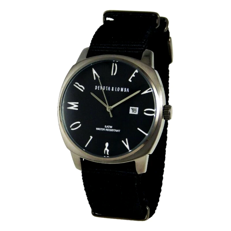 Devota & Lomba Ανδρικά Ρολόγια Devota & Lomba DL008MSPBK-01BLACK (Ø 42 mm)