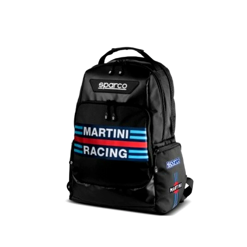Sparco Αθλητικό Σακίδιο Sparco Martini Racing Superstage Μαύρο