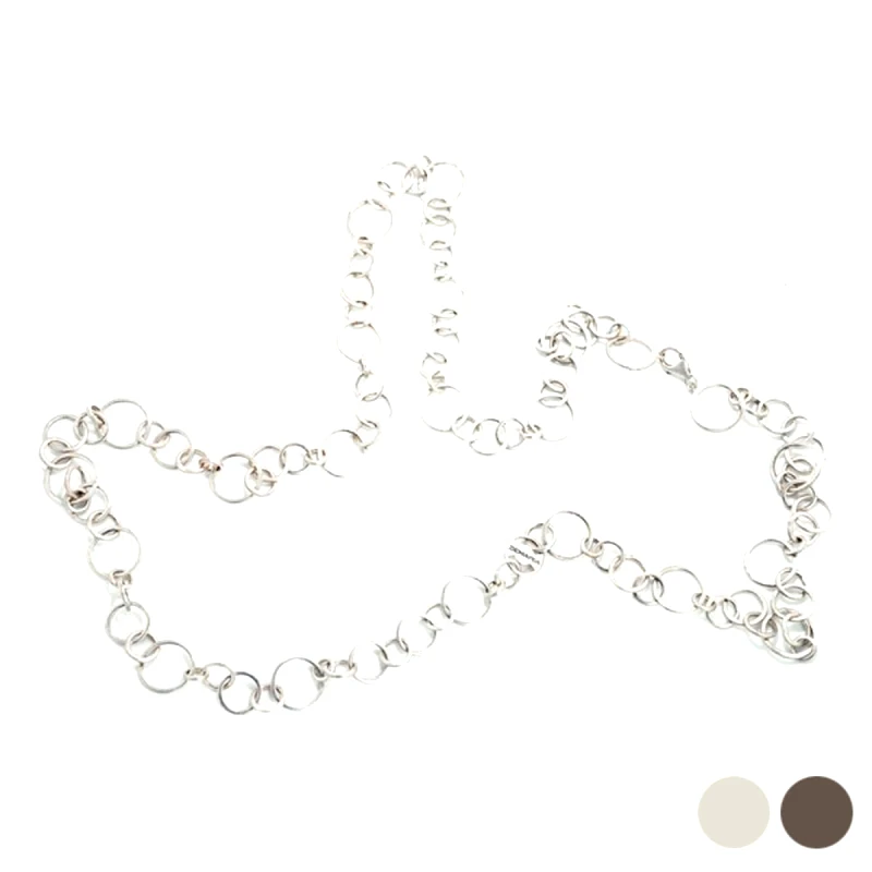 Demaria Αλυσίδα Demaria DMC8010341 Λευκό