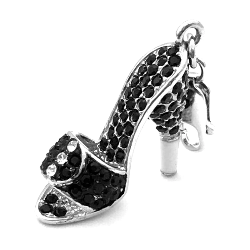 Glamour Γυναικείο φυλαχτό Glamour GS1-01 Μαύρο (4 cm)