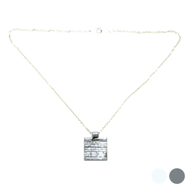 Demaria Γυναικεία Κρεμαστά Κοσμήματα Demaria DMHRC003 45 cm Λευκό