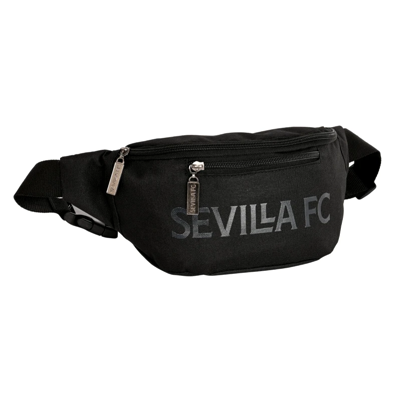 Sevilla Fútbol Club Τσάντα Mέσης Sevilla Fútbol Club Teen Μαύρο Αθλητισμός 23 x 12 x 9 cm