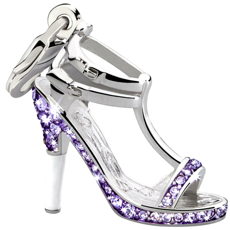 Glamour Γυναικείο φυλαχτό Glamour GS4-19 | Μωβ (4 cm)