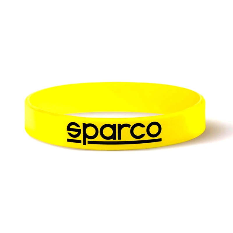 Sparco Ανδρικά Βραχιόλια Sparco S099093GI10 Σιλικόνη 9 cm Κίτρινο (Ένα μέγεθος) (x10)