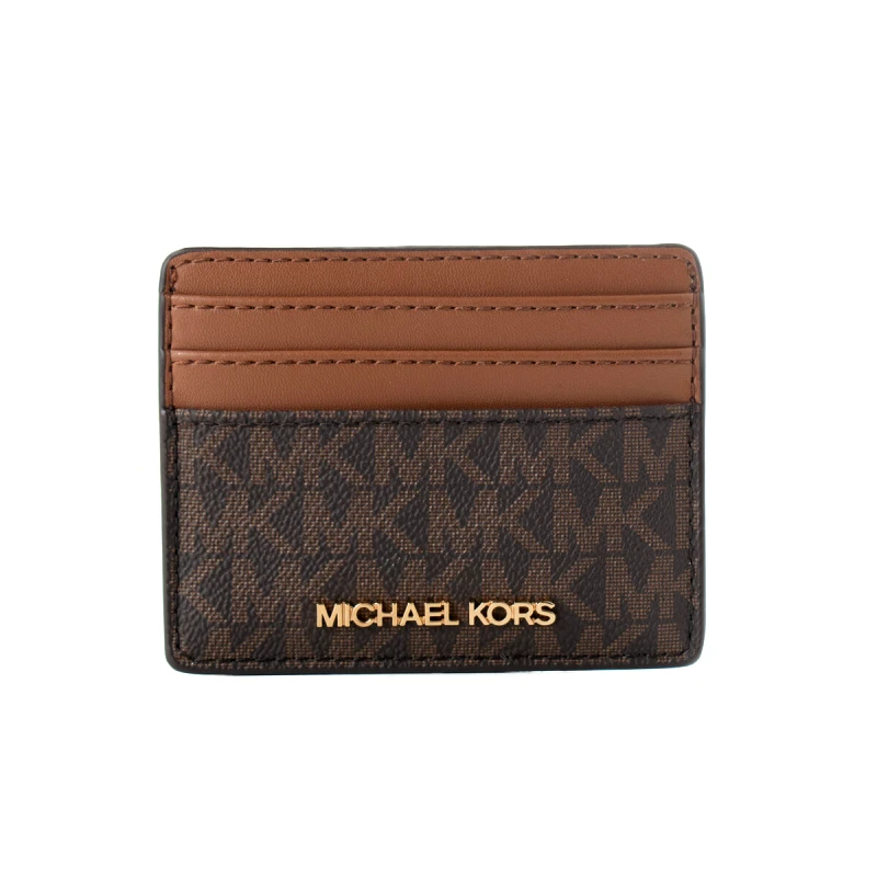 Michael Kors Γυναικείο Πορτοφόλι για Κάρτες Michael Kors 35F8GTVD3B-BROWN