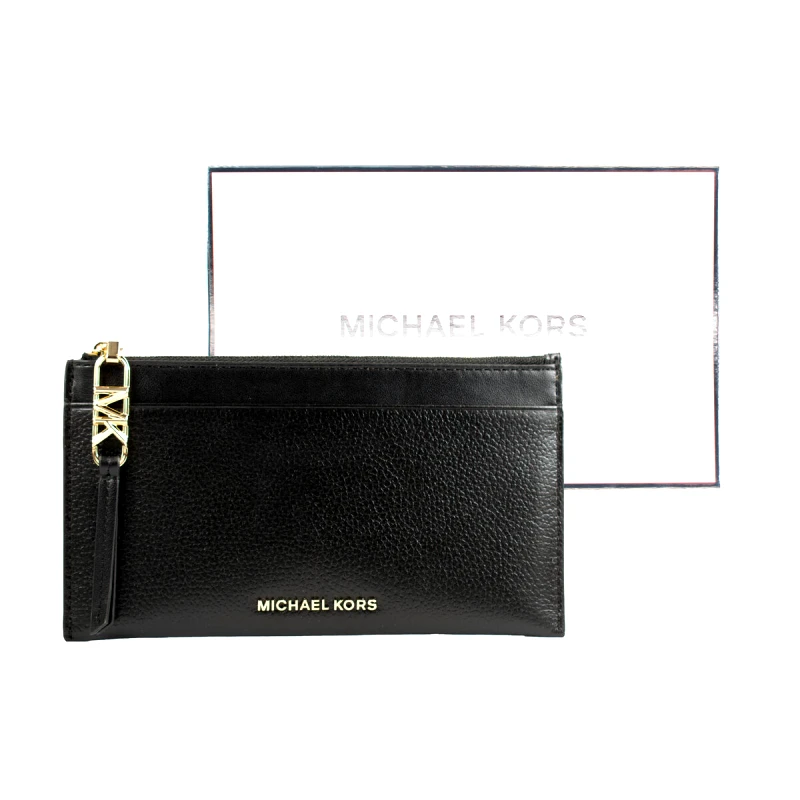 Michael Kors Γυναικείο Πορτοφόλι για Κάρτες Michael Kors 34F3G8ED7L-BLACK