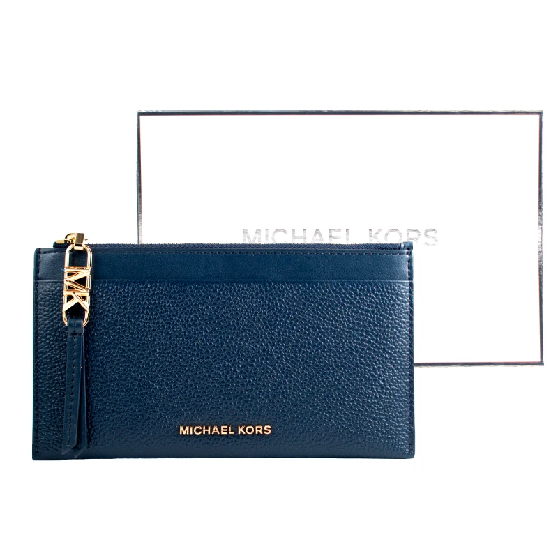 Michael Kors Γυναικείο Πορτοφόλι για Κάρτες Michael Kors 34F3G8ED7L-NAVY