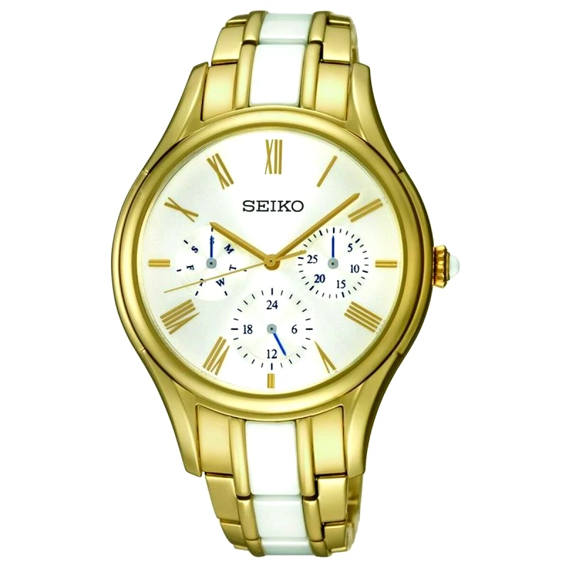 Seiko Ανδρικά Ρολόγια Seiko SKY718P1 (Ø 35 mm)