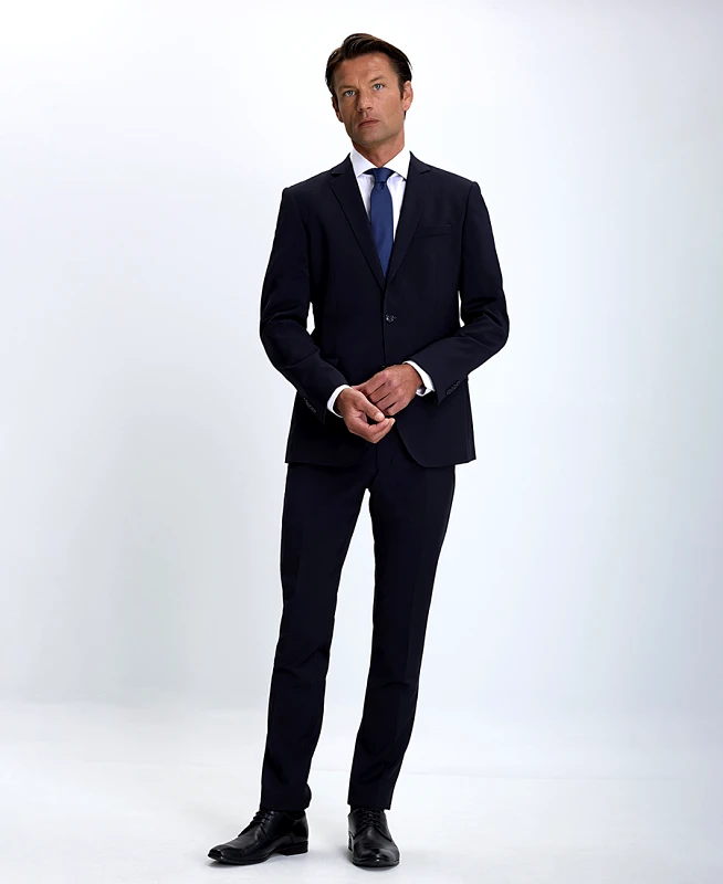 Vardas Vardas Ανδρικό Κοστούμι Slim Fit 100% Μαλλί