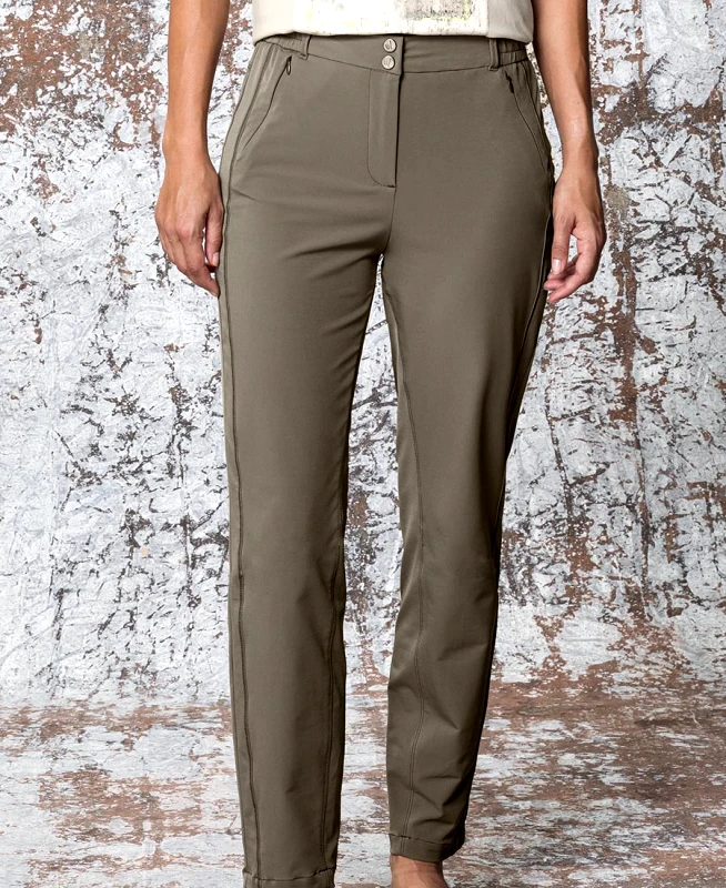 Bianca Stretch παντελόνι σε γκρεζ