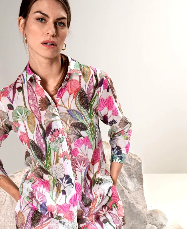 Bianca Πουκάμισο Floral