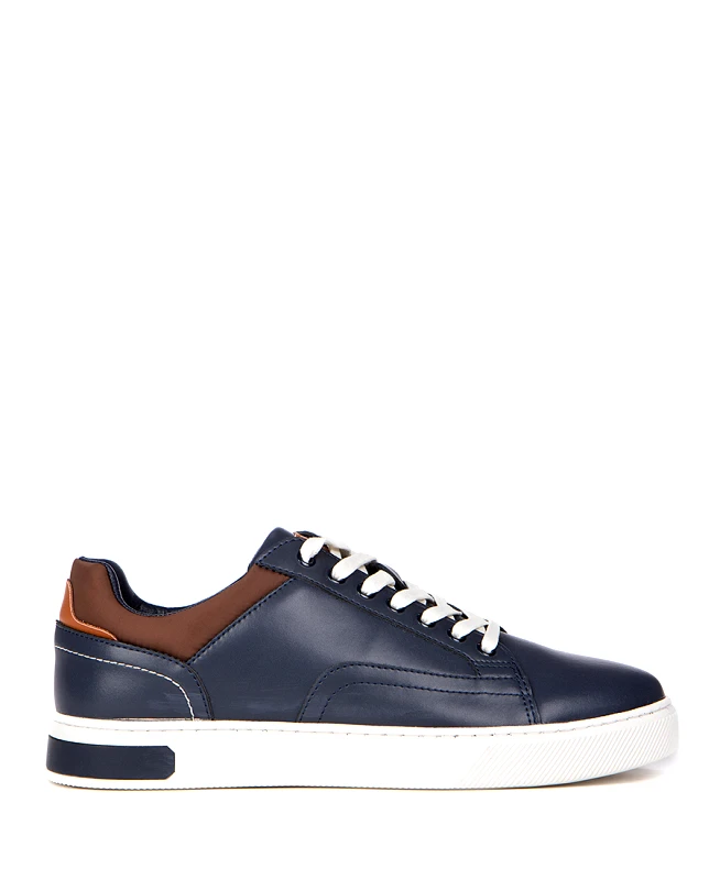 Vardas Vardas Δερμάτινα Sneakers με Διχρωμία