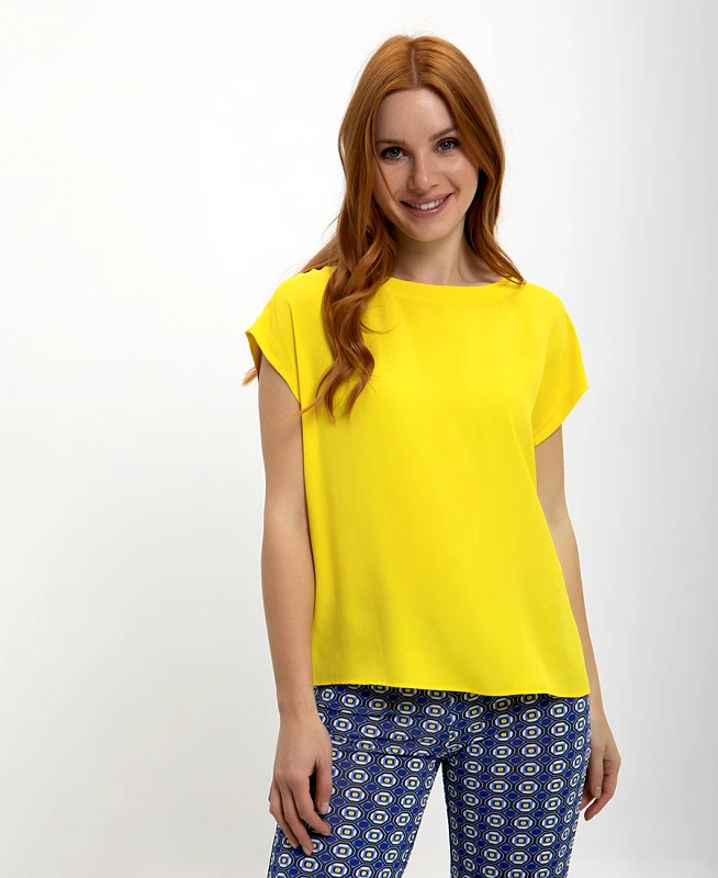 Maliparmi Maliparmi Μπλούζα in silk blend