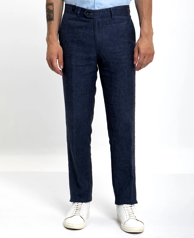 Kaiserhoff Λινό Παντελόνι Modern Fit