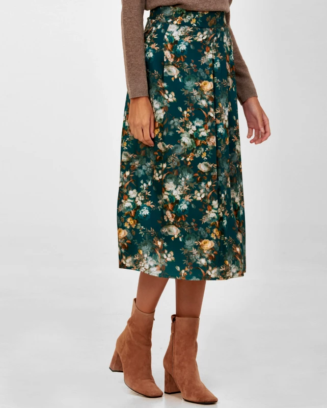 Laura Donini Floral printed φούστα