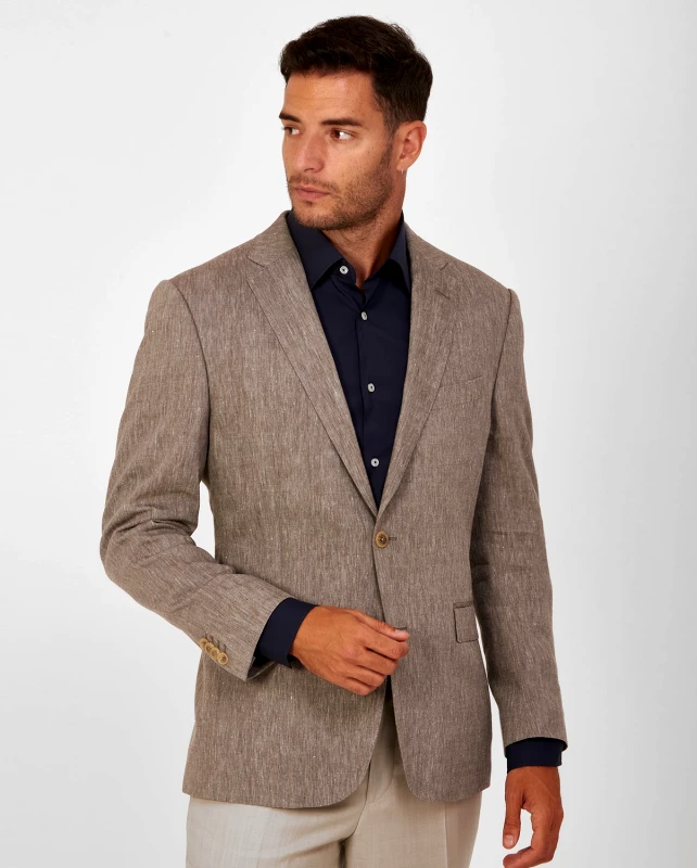 Kaiserhoff Σακάκι half linen modern fit