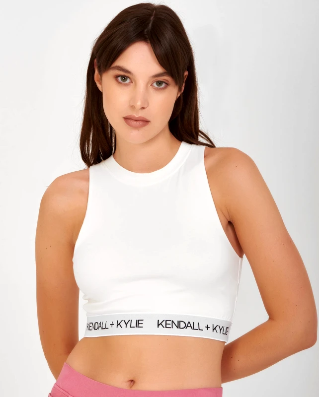 Kendall + Kylie Kendall + Kylie Αθλητικό τοπ με λογότυπο