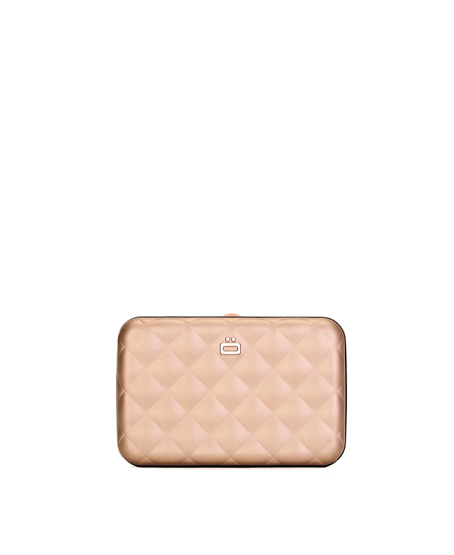 Ogon Ogon Πορτοφόλι Quilted Button Wallet σε Χρυσό