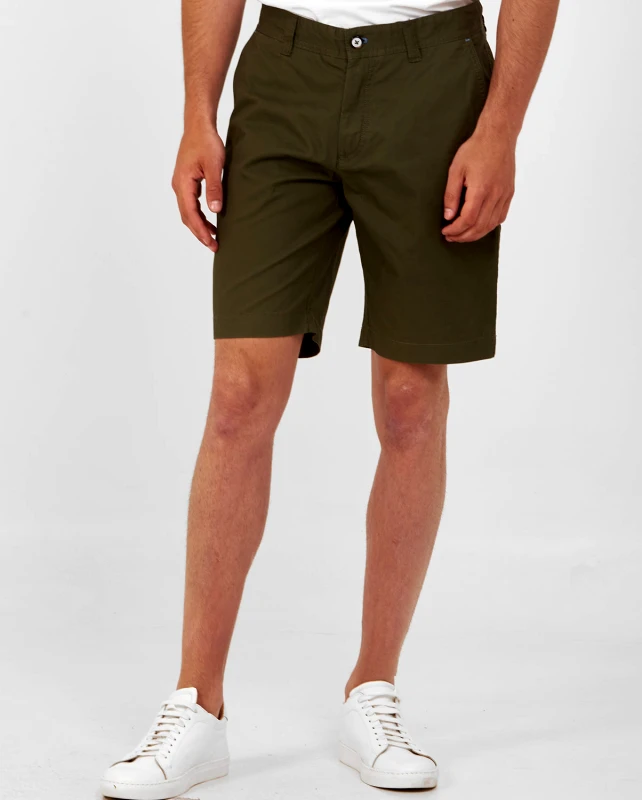Basefield Βαμβακερή βερμούδα slim fit