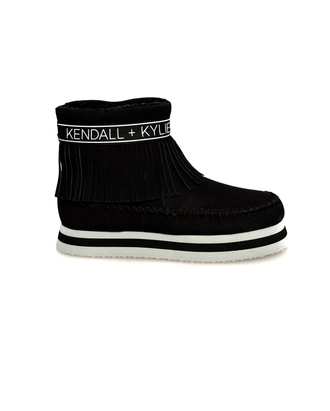 Kendall + Kylie Kendall + Kylie Suede fringe booties