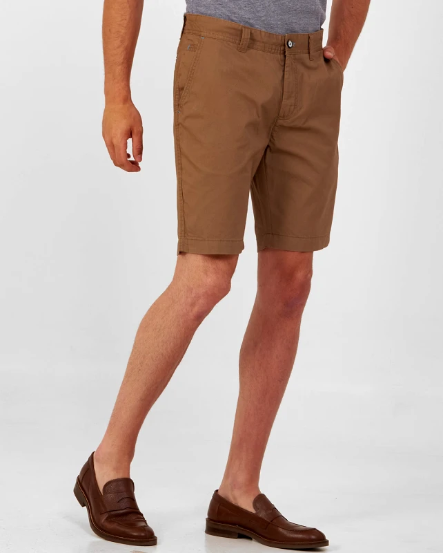 Basefield Βαμβακερή βερμούδα slim fit