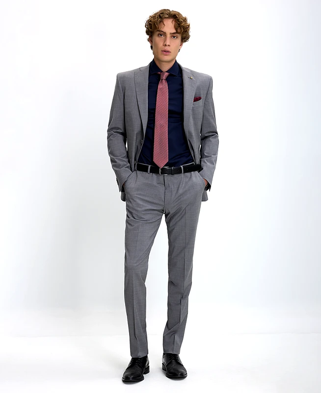CC Collection Corneliani Corneliani Ανδρικό Κοστούμι Slim Fit