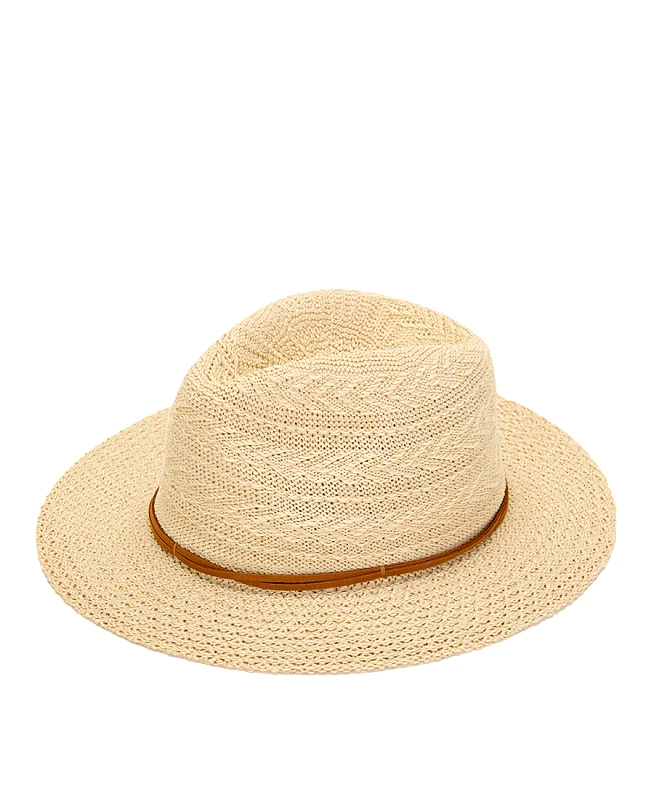 In Linea Firenze Kαπέλο Trilby Style σε Light Beige