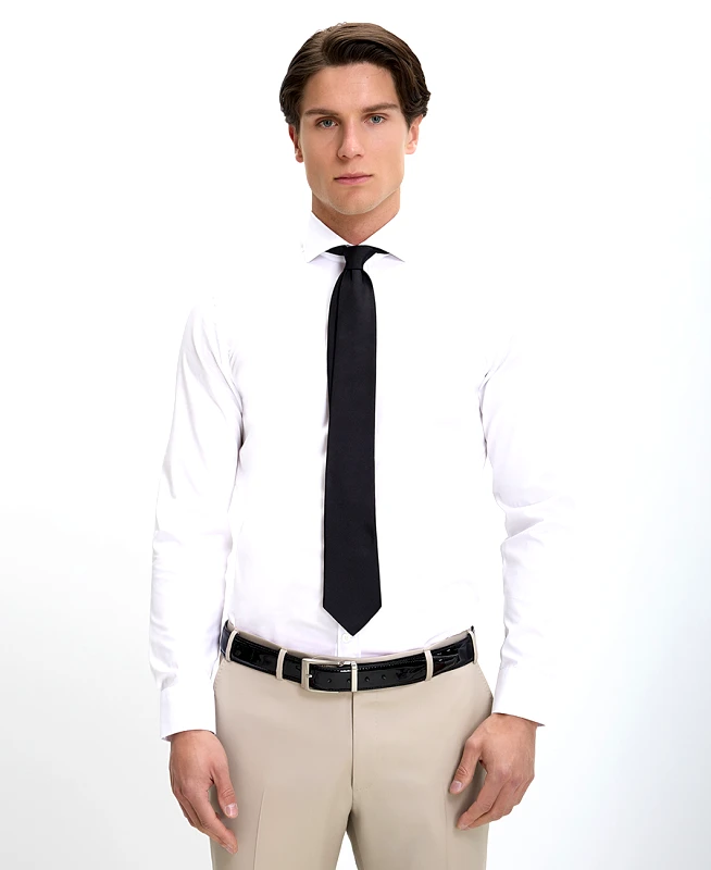 CC Collection Corneliani CC Collection Corneliani Ανδρικό Πουκάμισο Βαμβακερό με Semi Rex Γιακά Modern Fit
