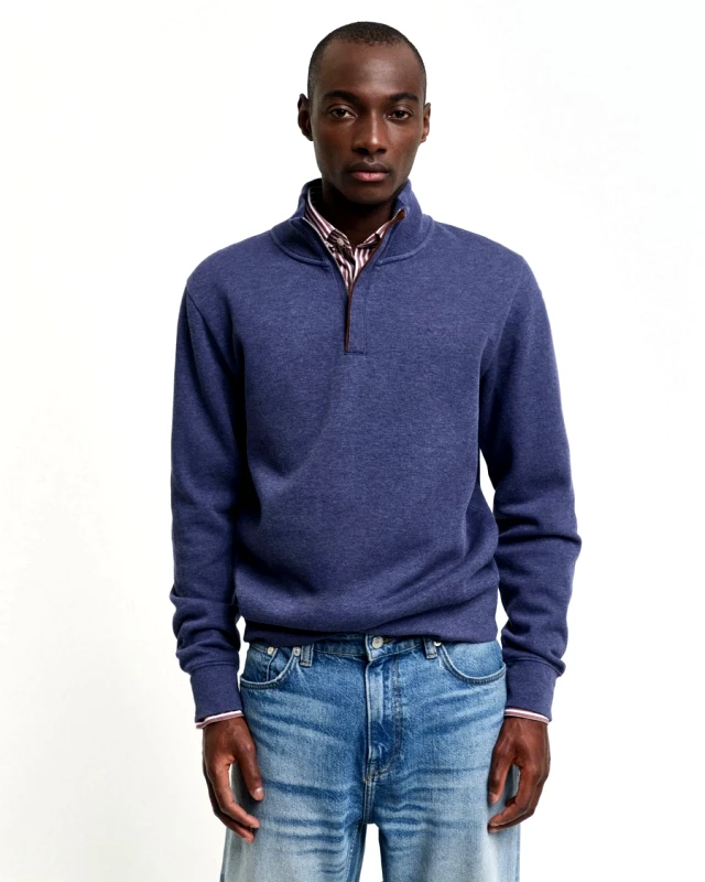 Gant Gant Ανδρικό Φούτερ Half-Zip Regular Fit