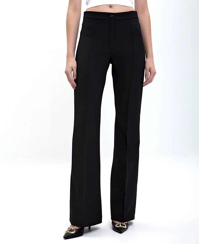 Caractere Caractere Παντελόνι Wide Leg σε Μαύρο