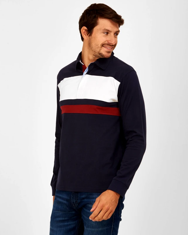 Winfield Πόλο Μπλούζα Modern Fit σε Μπλε