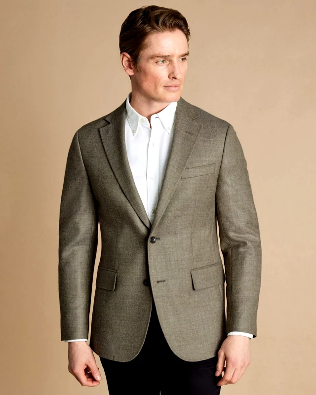 Charles Tyrwhitt Charles Tyrwhitt Ανδρικό Σακάκι Wool Twill Modern Fit