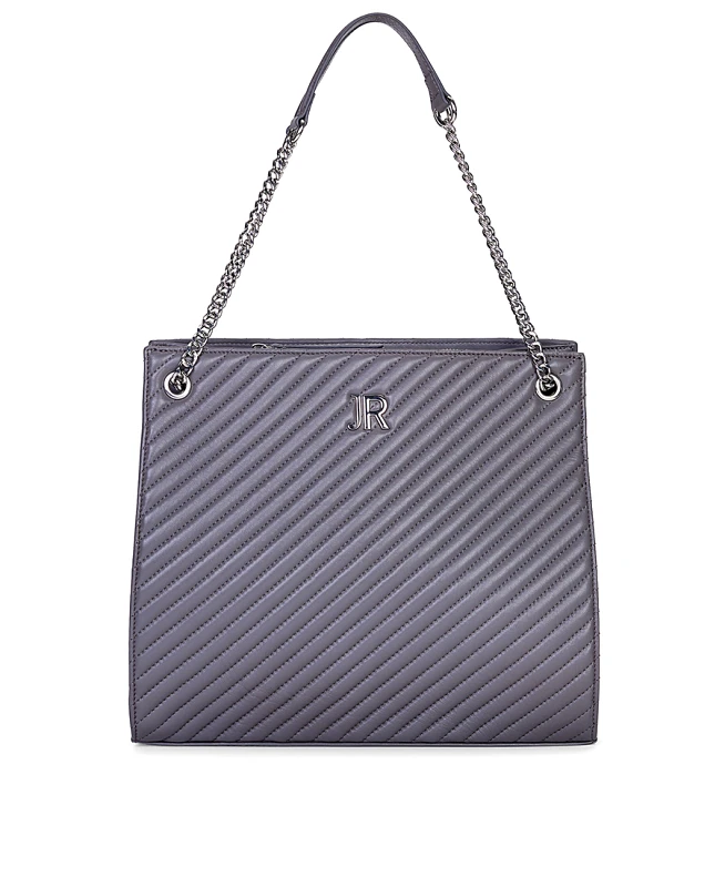 John Richmond John Richmond Γυναικεία Τσάντα Shopper με Λογότυπο και Λουράκι Αλυσίδα