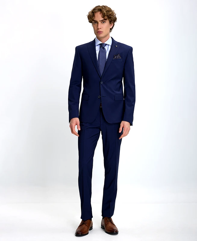 CC Collection Corneliani Corneliani Ανδρικό Κοστούμι Slim Fit