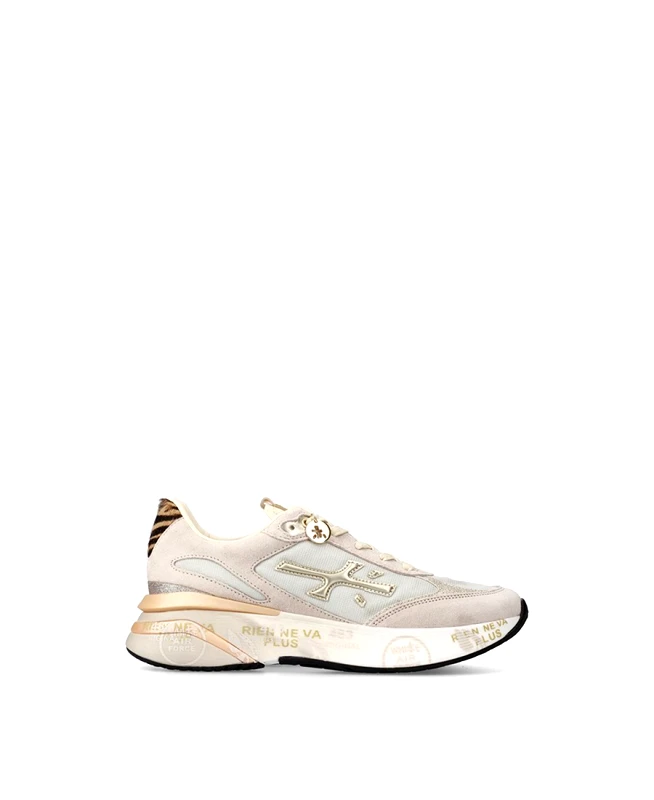 Premiata Premiata Γυναικεία Sneakers Moerund Με Χρυσές Λεπτομέρειες