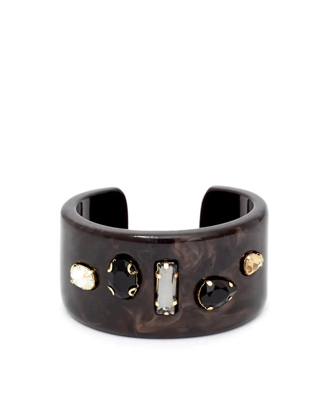 Nali Nali Βραχιόλι από Στερεή Ρητίνη με Χρωματιστές Πέτρες