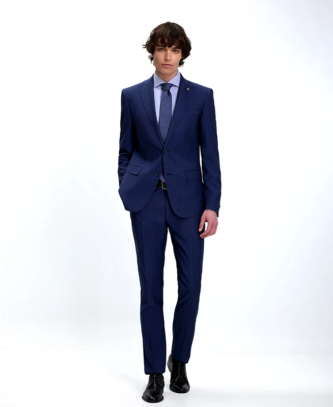 CC Collection Corneliani Corneliani Ανδρικό Κοστούμι Slim Fit