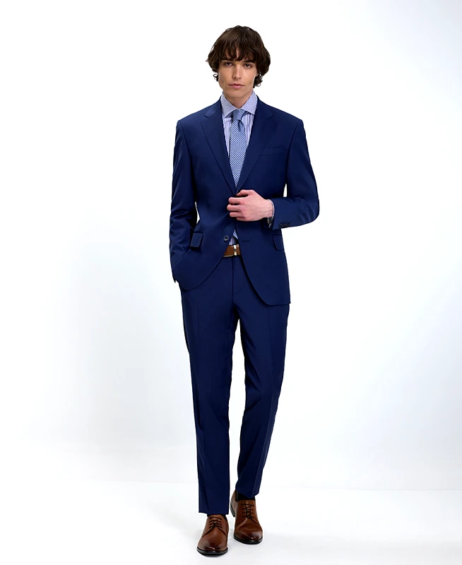 Vardas Vardas Ανδρικό Κοστούμι Modern Fit σε Μπλε