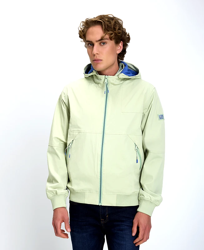 A Fish named Fred A Fish named Fred Ανδρικό Bomber Jacket με Κουκούλα Regular Fit