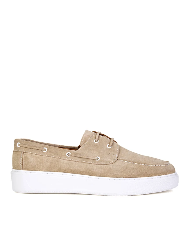 Kaiserhoff Kaiser Hoff Ανδρικό Boat Shoe Δερμάτινο Σουέτ