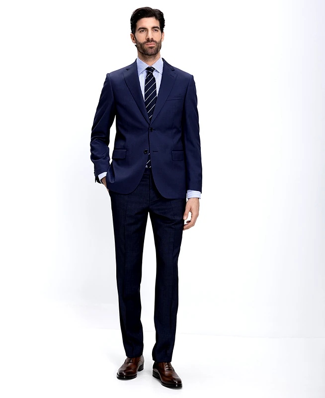 Vardas Vardas Ανδρικό Μάλλινο Κοστούμι Slim Fit