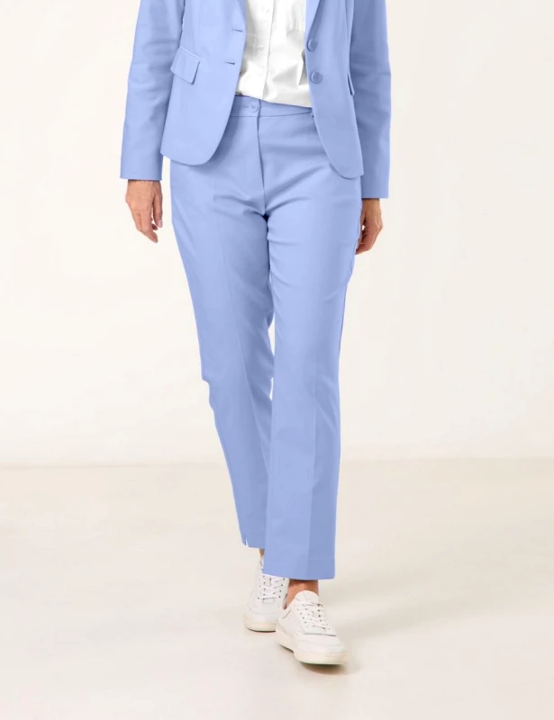 Gerry Weber Gerry Weber Γυναικείο Παντελόνι Chino Comfortable Fit Μπλε