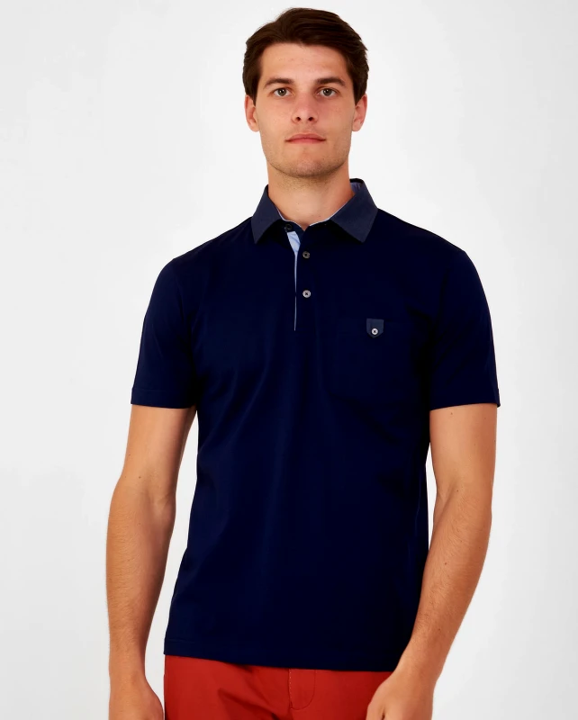 Kaiserhoff Πόλο πικέ μπλούζα modern fit